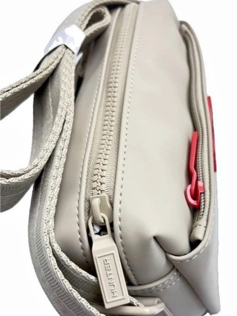 Hunter Nylon Crossbody Bag Gray NWT - Picture 6 of 8